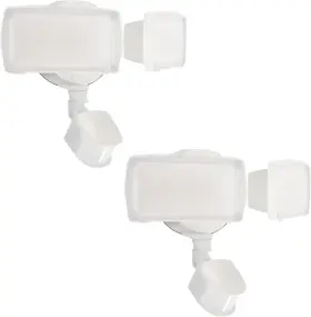 3 Year. 744110379624 Ume 2 Pack 19w Led Flood Light Motion Sensor Outdoor Adjustable Head 2000lm