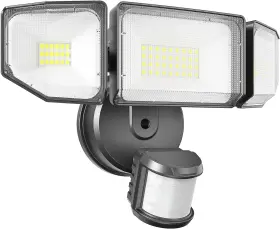 Ip65 Abovizo 313115595553 85w Led Security Lights Motion Sensor Light Outdoor 8500lm 6500k Waterpr