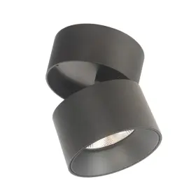 30008fm-mb-arc Abra Lighting Arc 1 Light Rotating/pivoting Spotlight Black -