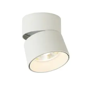 30008fm-mw-arc Abra Lighting Arc 1 Light Rotating/pivoting Spotlight White -