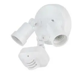 Mfl2wh Acclaim Lighting - Two Light Motion-activated Flood-white Finish