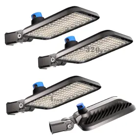 Asb-06 Acohook 320w 350 X 1w Led Parking Lot Lights Outdoor 48000lm 150lm/w Dusk-to-da