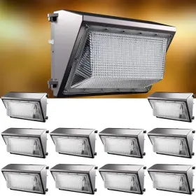 Awp-n-17 Acohook 150w Led Wall Pack Lights 100-277v Dusk To Dawn With Photocell 22500lm 5000