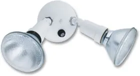 Wh-m12 Acuity Brands Lighting Inc. 300pr Lithonia Ofth 120 P Wh M12 Adjustable Twin Par Outdoor Flood Ligh