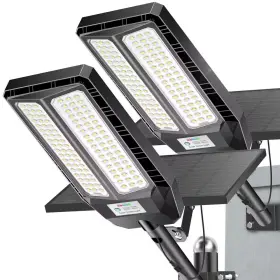 Adewalk 445023864834 2500 Lumen 260 Black Motion Sensing Dusk To Dawn Integrated Led Flood Light 2