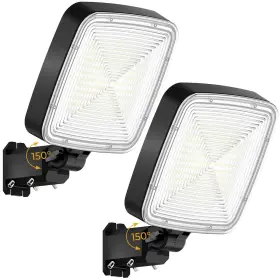 Ld001 Agrantop Led Parking Lot Light 2pack 150w 21000lm Dusk To Dawn Outdoor Lighting Adjus