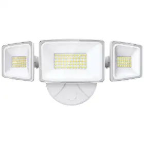 Ip65 Ahfiwaso 744759595843 Waterproof 400 Watt Equivalent 6000 Lumen 180 White Integrated Led Flood L