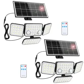 B0fgjk1ck6 Aialun 2pack Solar Lights Outdoor Motion Sensor 3600lm 5000mah Battery Bright 85
