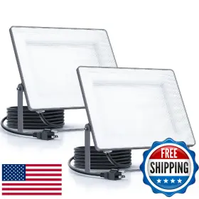 B0fjqw8twx Aiutey 100w 12000lm Flood Lights Outdoor Bright Led Work Light With Plug 6500k