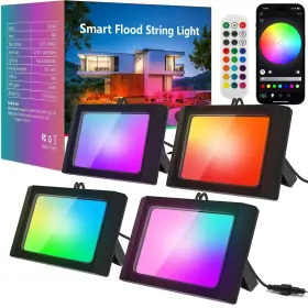 Lb-6064 Alfele Led Flood Light Outdoor 36w Rgbw Lights Color Changing Landsca