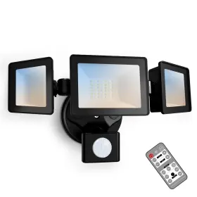 Xlus-yds-040p-bd4-1 Alusso Lighting Led Motion Sensor Outdoor Lights With Remote 40w 3200lm Bri And 3000-6000k Adj
