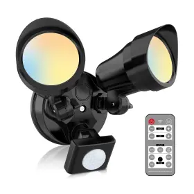 Ydr-25w-b-1 Alusso Led Security Lights Motion Sensor 24w 2000lm Flood Outdoor Sen