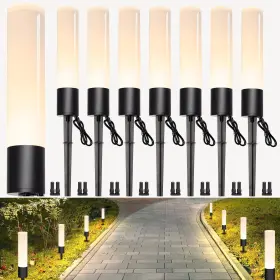 As-pathl-08ww06 Alyfc Landscape Lighting Low Voltage Pathway Lights 8 Pack Path 3