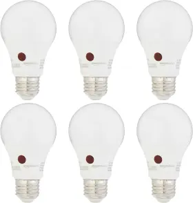 Fg-03968 Amazon Basics A19 Dusk To Dawn Sensor Led Outdoor Light Bulb 60w Equivalent En