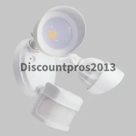 Al2-2pir-wh American Lighting 24w Led Flood Light With Pir Motion Sensor White