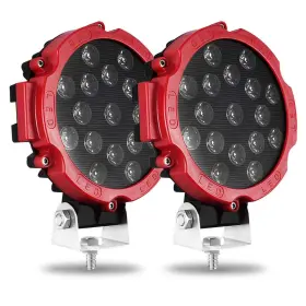 At01 Anytop Round Led Off Road Lights 7inch 80w 8000lm Flood Light Pod Spot Ba