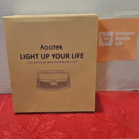 X002a1izxr Aootek 120 Led Solar Motion Sensor Flood Light Outdoor Ip65 Waterproof