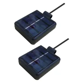 Aqeenura 694577586991 Solar Lantern Light Replacement Top Led Panel Lid Square 2 Pcs