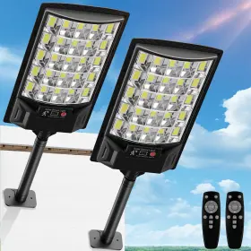 Sl4241 Aqraou Solar Street Lights Outdoor 6500k Outside Waterproof Led Light Dusk T