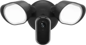Arlo 445001362321 Wired Floodlight Camera - 2k Hdr Video 2000 Lumens Integrated Siren Colo