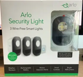 Als1103c-100nas Arlo Security Lights Als1103c Outdoor Smart Home Wireless Motion Sensor Sealed