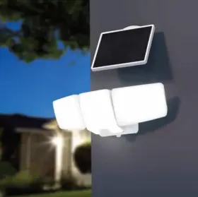 Bh-931 As Described Lutec 2500l Motion Activated Solar Security Light