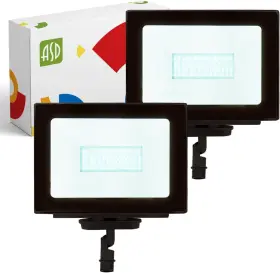 B0ccsf3d7l  Asd Lighting Corp 50w Led Flood Light Outdoor 120v 5100 Lm 5000k Daylight Knuckle Mount Securi