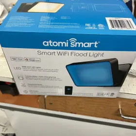 Atomi Smart 841856118743 Wi-fi Led Floodlight 2 300 Lumen Dimmable Built-in Scenes Light