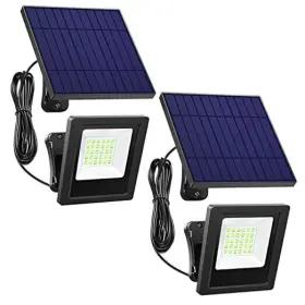 Ms111-0105-02 Awanber Solar Powered Lights Outdoor Wall Mount Dusk To Dawn With 2 Pack