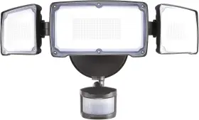 Sl5883 Awsens 313040830811 Upgraded 3 Head Led Security Lights With Motion Sensor 40w 3800lm Secu