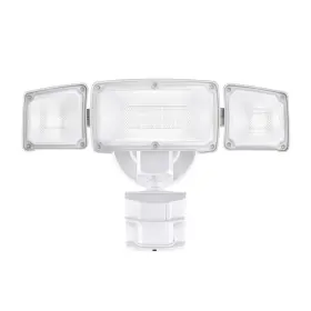 5483-wh Awsens 40w Led Security Lights Motion Sensor Light Outdoor 180 1-pack White
