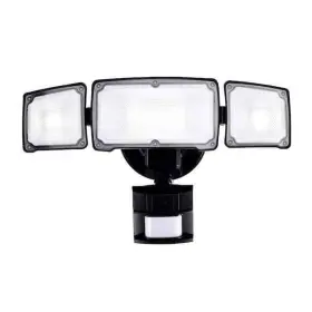 Awsens 812381035270 Black 40-watt 180 Motion Sensor Activated Outdoor Led Flood Light With 3 Heads