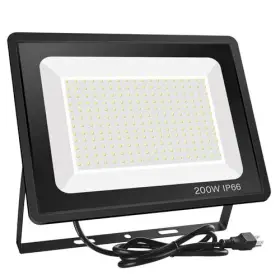 200w Babis 717630407849 Led Flood Light 6000k Daylight White 24 000lm Super Bright