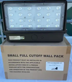 Mwp08125w27v50kd Beam Led Wall Pack Light 125w High Lumen 4000k For Outdoor Use Mwp0745w27v40kd