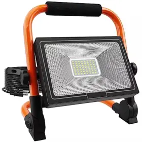 Beambox 313028475492 50-watt 120-volt 4300 Lumen Led Portable Flood Work Light Plug-in Adjustable Gar