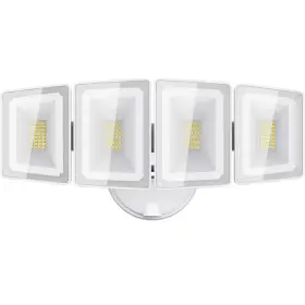 100w Beambox 445008092078 White Integrated Led 4-head Adjustable Flood Light 10000 Lumen Switch Contr