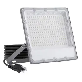 Beambox 445055495433 120-volt 18000 Lumen Led Flood Light Plug-in Outdoor Security Spotlight