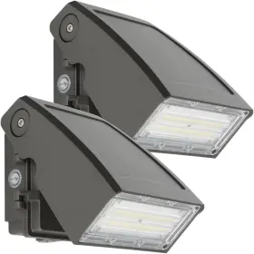 4p3900 Bekada Adjustable Led Wall Pack Lights Outdoor With Dusk To Dawn 30w 2-pack