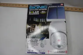Bell Howell 080313092619 1-pk Bionic Spotlight Extreme Solar Motion Sensor Outdoor