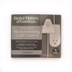 Bhs5391711005 Better Homes And Gardens Motion Sensing Light Control For Led/incandescent Lights