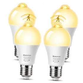 Bg0007c1-1 Bgmonster 4-pack Motion Sensor Light Bulb 12w 100w Equivalent 2700k Warm White