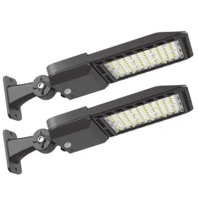 200w-arm-2-a Bieuoram Outdoor Bronze 800-watt Equivalent Integrated Led 200-watt Parking Lot Area