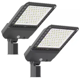 Bieuoram 313036194163 Outdoor Integrated Led 300-watt Slip Fitter Parking Lot Area Light 5000k 39000 L