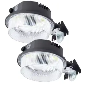 Bieuoram 744110138078 150-watt Equivalent 4000 Lumen 150 With Bronze Dusk To Dawn Integrated Led Barn
