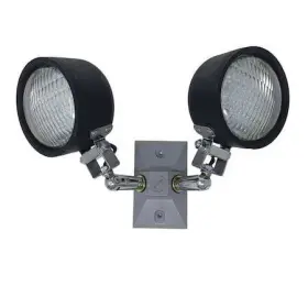 Ls36wpdh6 Big Beam Outdoor/food Safe Remote Emergency Double Head - High Lumen