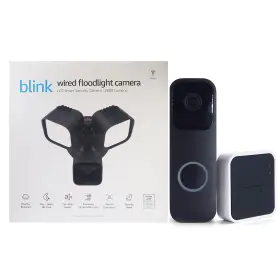 Blink 614198422737 Wifi Video Wired/battery Doorbell Sync Module 2 Wired Floodlight Camera