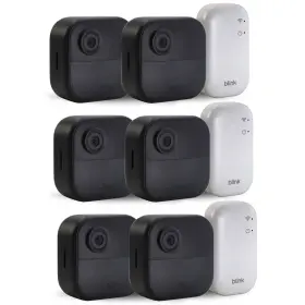 Blink 614198430237 3x Outdoor 4 Wireless Security Camera - Sync Module Core Included 2 Cam