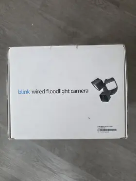 B09n6y2r2v Blink Wired Floodlight Camera Hardwired Black Outdoor