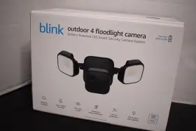B0bbx45v5b Blink Outdoor 4 Floodlight Security Camera Battery Powered New