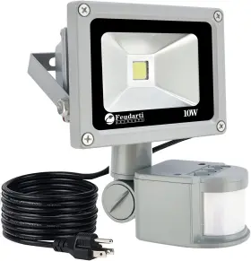 Feudarti10w Bosheng Technology 10w-wd Outdoor Led 6500k Daylight Motion Sensor Floodlight Plug-in With Us3